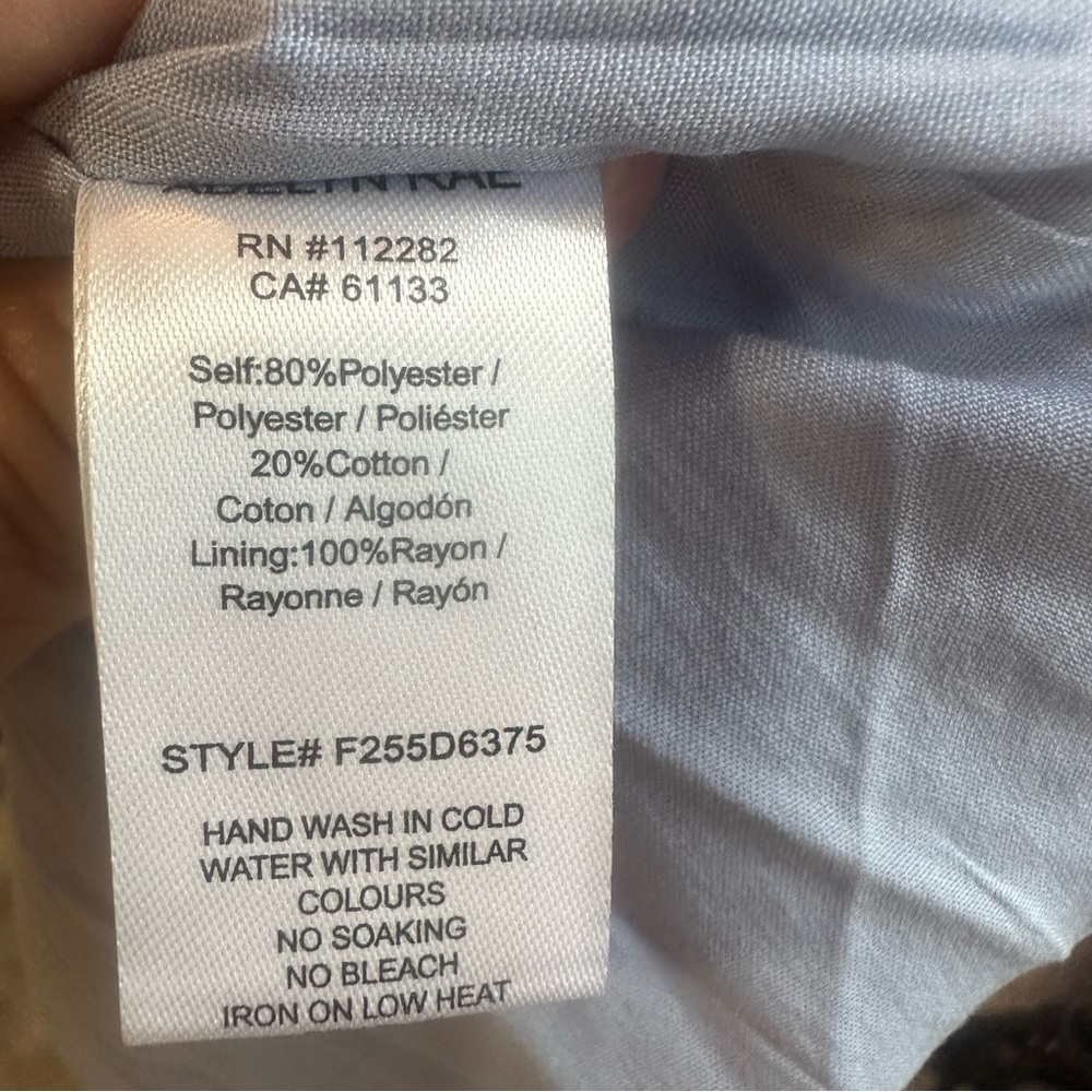 Adelyn Rae Sky Blue Sleeveless Tiered Maxi Dress NWT - Picture 7 of 9